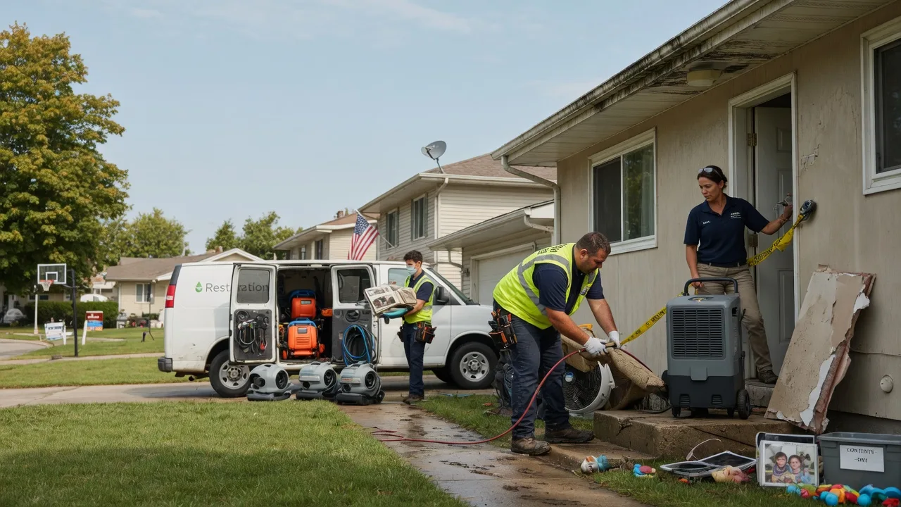 Water Damage Restoration in Lawrence, NE near me